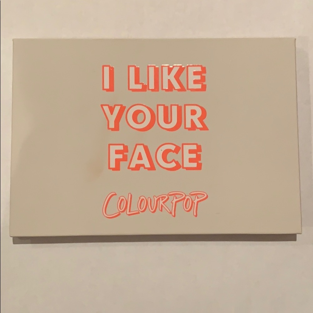 Colorpop i like your face highlighter palette